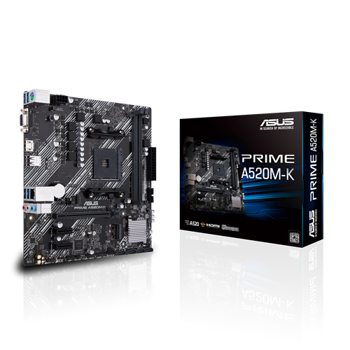 Asus Motherboard Prime A520m-K Asus Motherboard Prime A520m-K